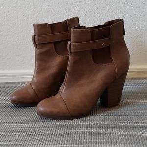 Cute Brown Ankle Boots